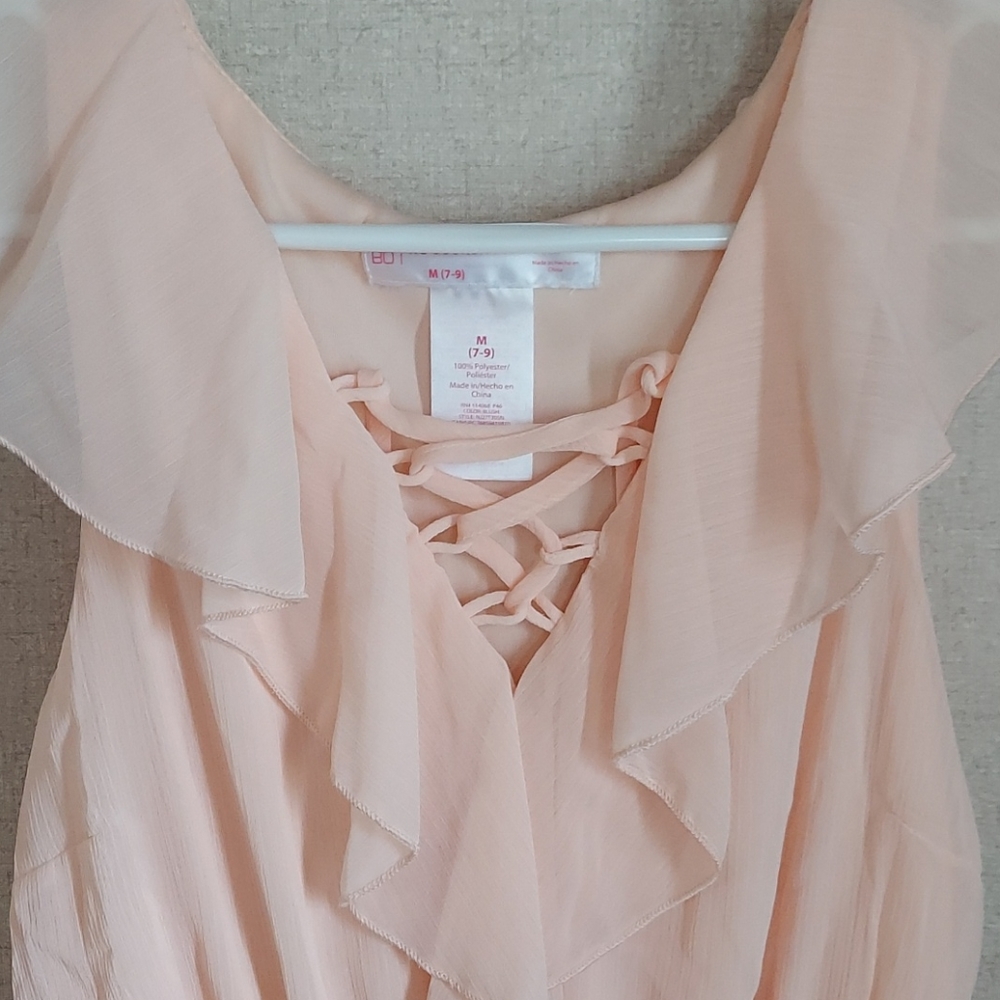 NWT 🍋No Boundaries Peach Dress - Picture 2 of 3